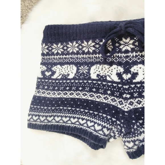 Aerie Fairisle Sweater Shorts - Picture 2 of 4